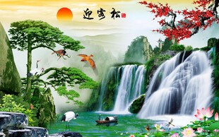 山水如画间的自然美景
