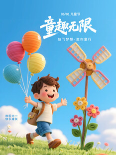 衍纸儿童节手机