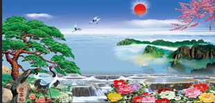 迎客松中堂