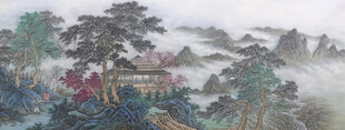 客厅山水画