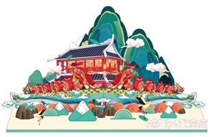端午节美陈