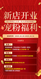 新店开业海报