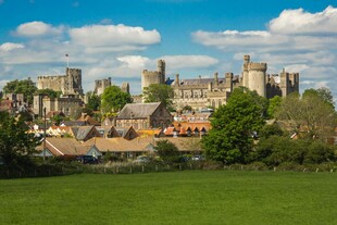 英国温莎城堡远景风光