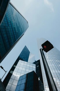 现代都市摩天大楼景观