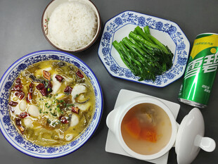 酸菜鱼 套餐米饭