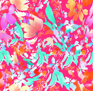 手绘花