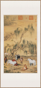 郎世宁 八骏