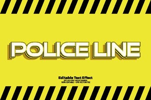 警方警戒线警示标识