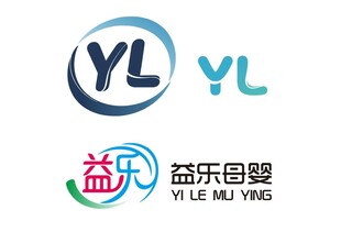 益乐母婴品牌标志展示
