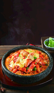 石锅炒饭