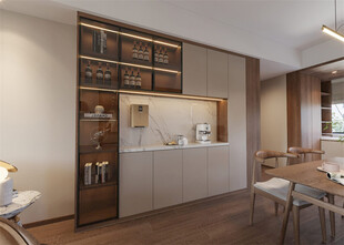 现代简约风客厅一角