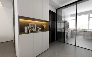 现代简约风室内走廊设计