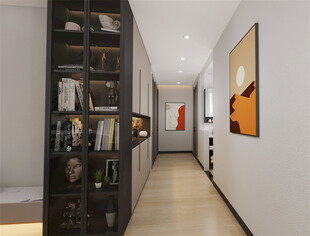 现代简约风走廊过道设计