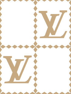 LV经典标志图案设计