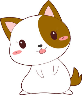 可爱卡通小猫形象
