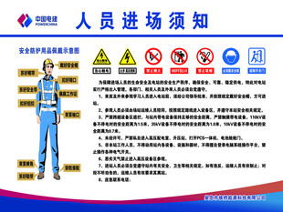 人员进场须知