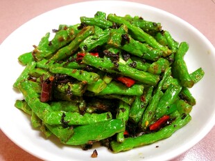 小炒豆角