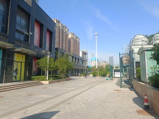 城市街道现代建筑景观