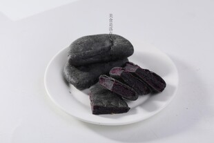 五黑紫薯芋泥饼