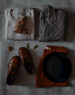 男士时尚穿搭单品展示