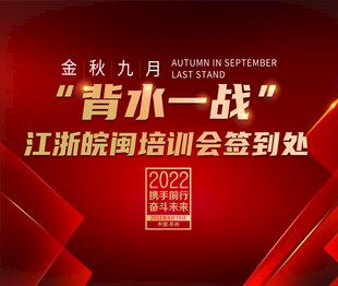 培训会签到背景图