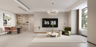 现代简约风客厅室内设计