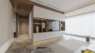 现代简约风客厅室内场景