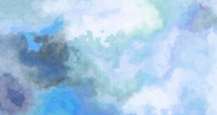 梦幻水彩天空背景图