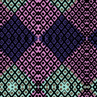 几何图案彩色无缝纹理