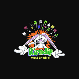 卡通兔子形象的Kandi标志