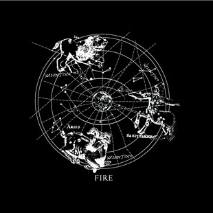 复古星座星图图案设计