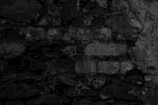 黑色粗糙砖墙纹理背景