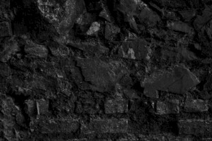 黑色岩石纹理特写