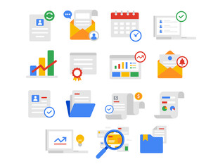 商务办公图标集合