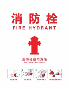 消防栓标识牌