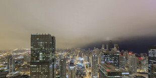 都市夜景繁华灯火璀璨