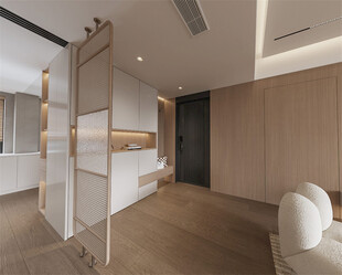 现代简约风卧室室内设计