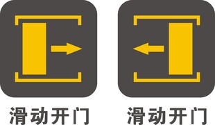 滑动开门