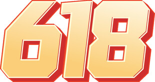 618字体 艺术字 立体字