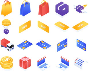 购物相关图标集合