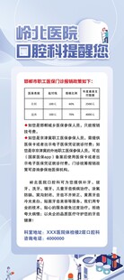 口腔易拉宝