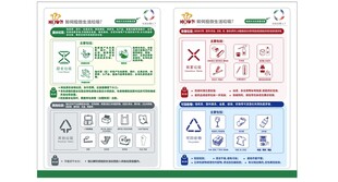 提倡垃圾分类宣传单