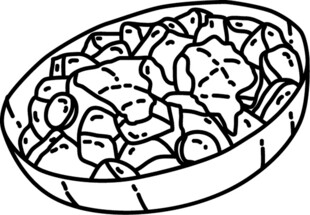 一盘饺子