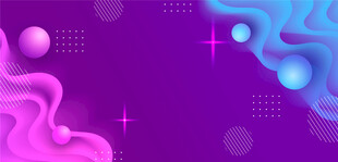 创意动感紫色海报背景