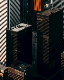 城市高楼俯瞰景象