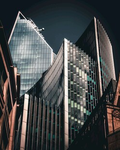 现代都市摩天大楼景观