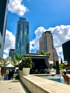 城市现代景观与休闲场景