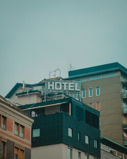 城市中的酒店建筑