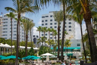 热带风情度假酒店景观