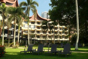 热带风情度假酒店景观